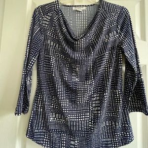 Liz Claiborne cowl neck top